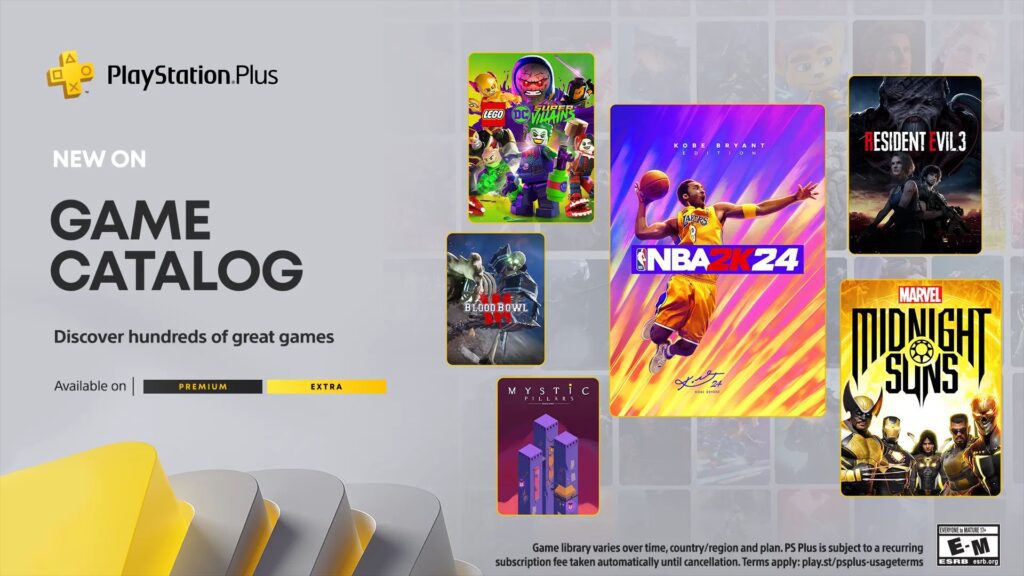 PlayStation Plus на март 2024 года